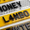 Personalised Number Plate Keyring | Custom Reg