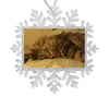 Personalised Snowflake Bauble | 70mm x 45mm