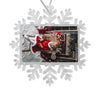 Personalised Snowflake Bauble | 70mm x 45mm