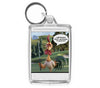 Personalised Jumbo Keyring | 73mm x 51mm