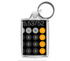 Personalised Medium Keyring | 50mm x 35mm