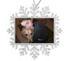 Personalised Snowflake Bauble | 70mm x 45mm