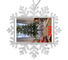 Personalised Snowflake Bauble | 70mm x 45mm