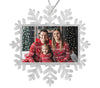 Personalised Snowflake Bauble | 70mm x 45mm
