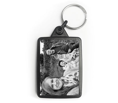 Personalised Recycled Keyring | 50mm x 35mm