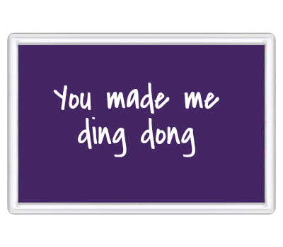 Personalised Text Fridge Magnet | Large