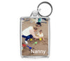 Personalised Jumbo Keyring | 73mm x 51mm