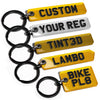 Personalised Number Plate Keyring | Custom Reg