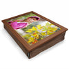 Personalised Photo Lap Tray | Walnut Finish