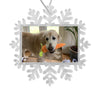 Personalised Snowflake Bauble | 70mm x 45mm