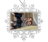 Personalised Snowflake Bauble | 70mm x 45mm