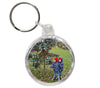 Personalised Bauble Keyring | 38mm x 38mm