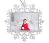 Personalised Snowflake Bauble | 70mm x 45mm