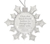 Personalised Snowflake Bauble | 53mm x 53mm