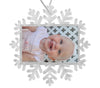 Personalised Snowflake Bauble | 70mm x 45mm