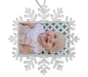Personalised Snowflake Bauble | 70mm x 45mm