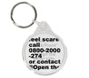 Personalised Round Keyring | 38mm x 38mm