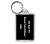 Personalised Medium Keyring | 50mm x 35mm