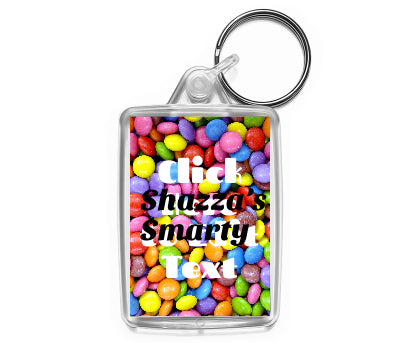 Personalised Keyring | Smarties