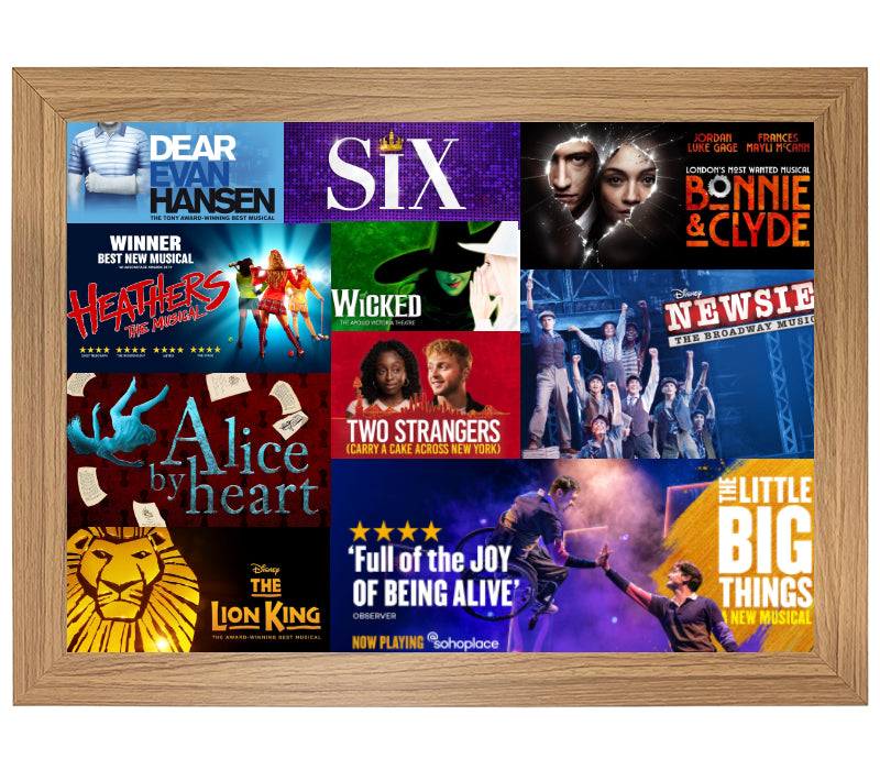 Personalised Lap Tray | Oak Finish