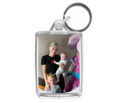 Personalised Medium Keyring | 50mm x 35mm