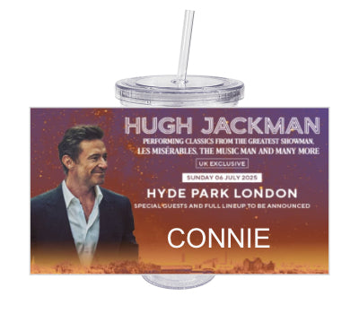 Pixly® Personalised Photo Tumbler & Straw | 450ml
