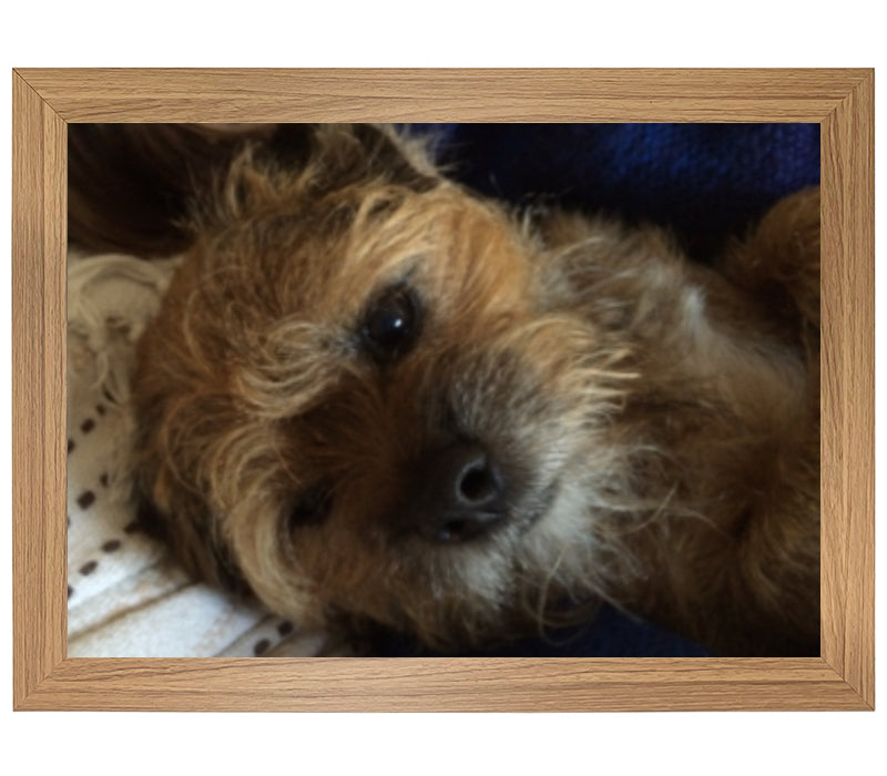 Personalised Lap Tray | Oak Finish