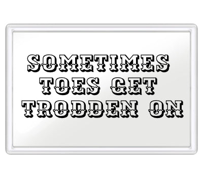 Personalised Text Fridge Magnet | Large