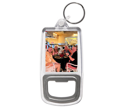 Personalised Bottle Opener Keyring | Party