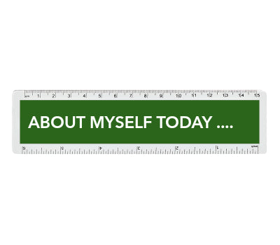 Personalised Text Ruler | 15cm