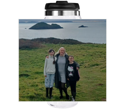 Pixly® Personalised Photo Travel Mug