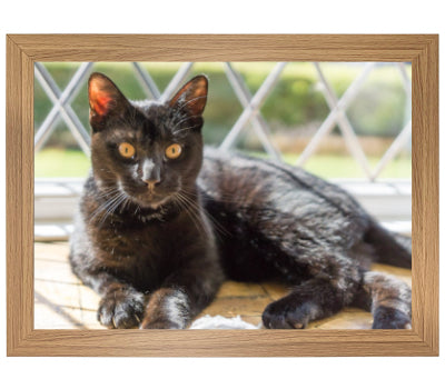 Personalised Lap Tray | Oak Finish