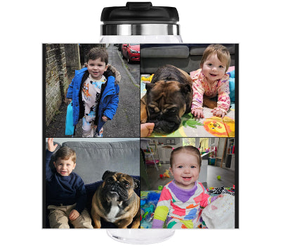 Pixly® Personalised Photo Travel Mug