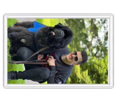Personalised Large Fridge Magnet | 70mm x 45mm
