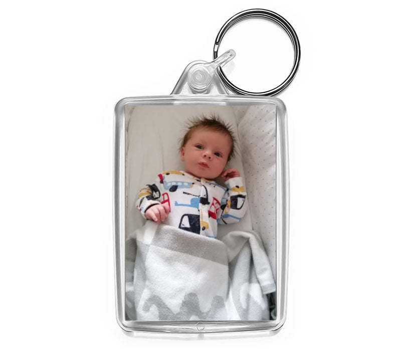 Personalised Jumbo Keyring | 73mm x 51mm