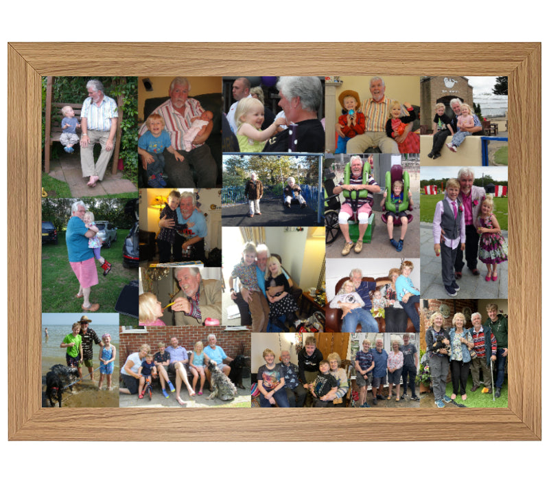 Personalised Lap Tray | Oak Finish