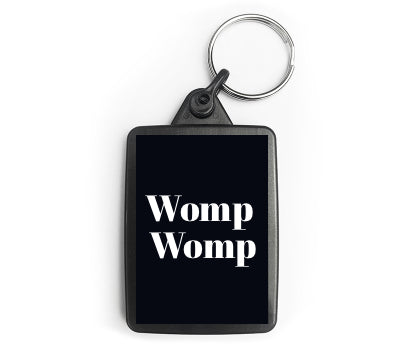 Personalised Text Keyring | Graphite