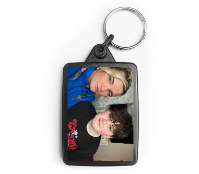 Personalised Recycled Keyring | 50mm x 35mm