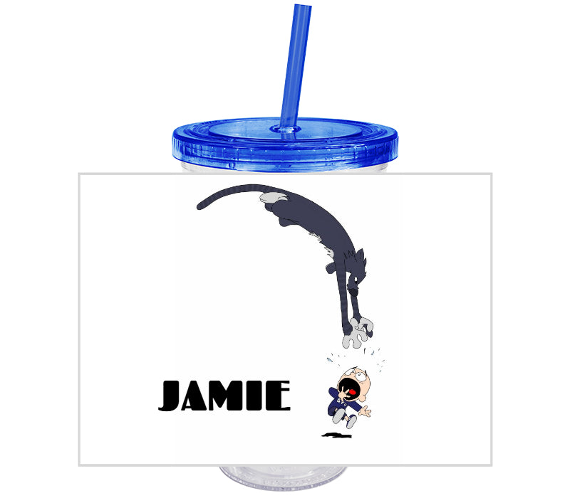 Pixly® Personalised Photo Tumbler & Straw | 650ml