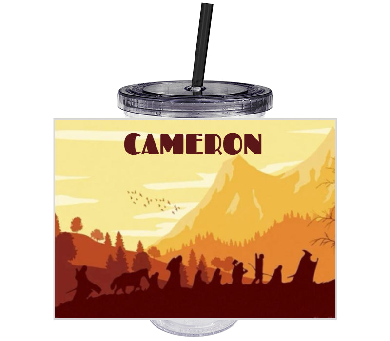 Pixly® Personalised Photo Tumbler & Straw | 650ml