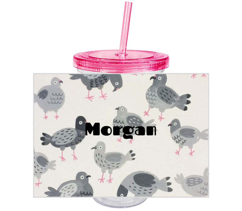Pixly® Personalised Photo Tumbler & Straw | 650ml