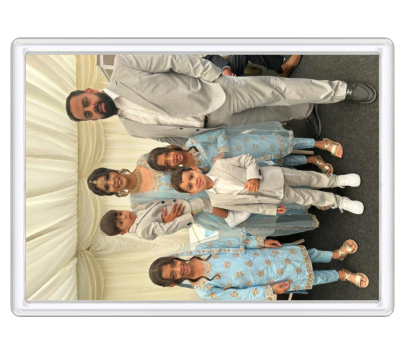 Personalised Jumbo Fridge Magnet | 73mm x 51mm