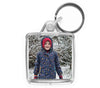 Personalised Square Keyring | 38mm x 38mm