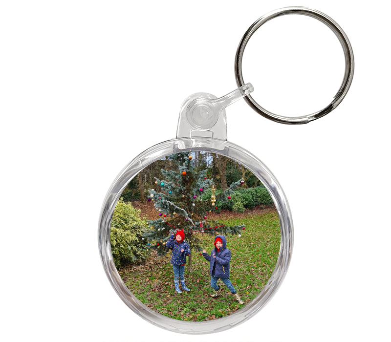 Personalised Bauble Keyring | 38mm x 38mm