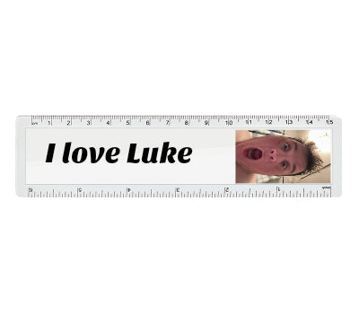 Personalised Photo Ruler | 15cm