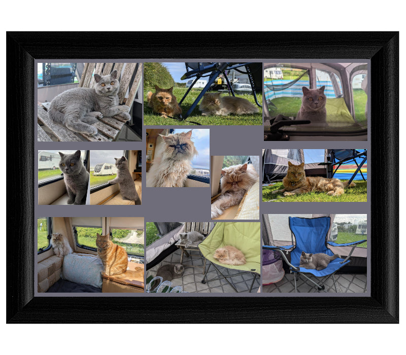Personalised Lap Tray | Black
