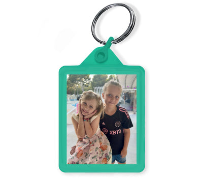 Personalised Gel Keyring | 45mm x 35mm