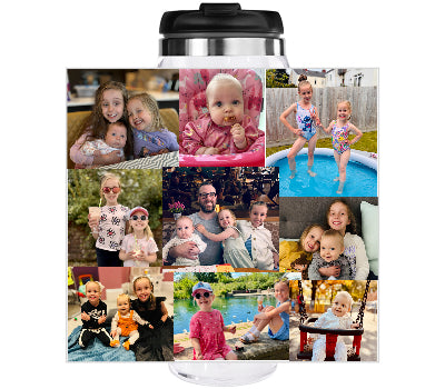 Pixly® Personalised Photo Travel Mug