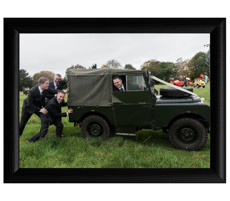 Personalised Lap Tray | Black