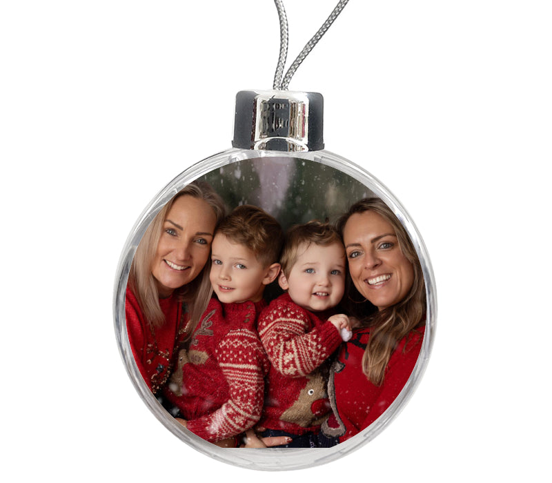 Personalised Large Bauble | 80mm x 80mm